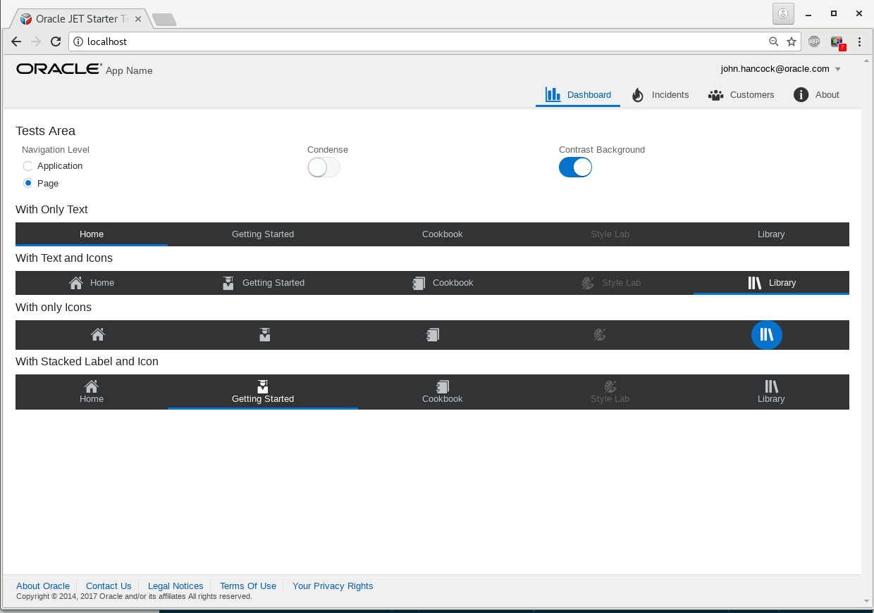 Oracle JET Components